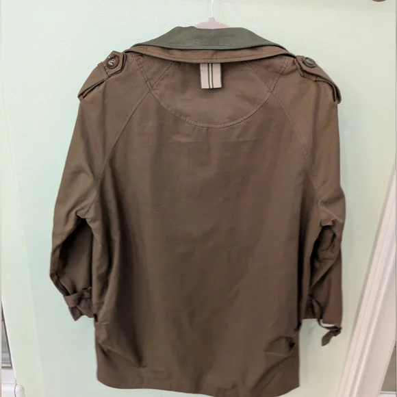 NWT Meibali Trench Coat, Size L - Picture 7 of 9